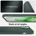 thumbnail image 3 of Funda para teléfono Spigen iPhone 15, protección MIL-grade, color verde abismo, 3 of 7