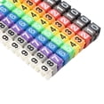 thumbnail image 2 of 100 Pcs Cable Markers Colourful C-Type Number Tag Label For Wire 1.5-6mm, 2 of 7