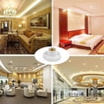 thumbnail image 3 of E27 Screw Cap Socket White Ceiling Light Lamp Bulb Fixing Base Stand, 3 of 5