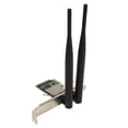 thumbnail image 1 of PCIE WiFi Card, PCB Material 300Mbps 2.4GHz 5.0GHz Mini PCIE Wireless WLAN Card 512AN MMW  For Laptop, 1 of 8
