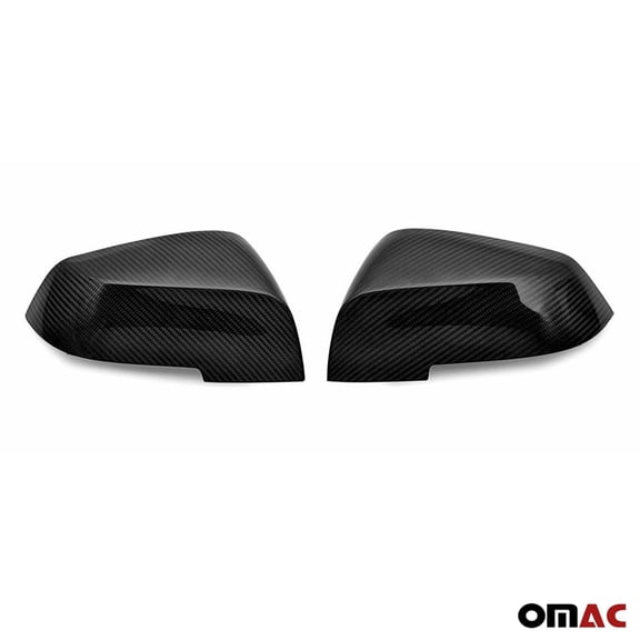 OMAC Side Mirror Cover Caps fits BMW 4 Series F32 F33 F36 2014-2020 Carbon Fiber