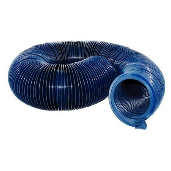 D040047 3 In. X 10 Ft. Ft. Quick Drain Sewer Hose, Blue
