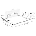 thumbnail image 3 of HOTBEST Trash Bag Holder for Cabinet Door Stainless Steel Trash Organizer Rack Closet Storage Hook Holders, 3 of 11