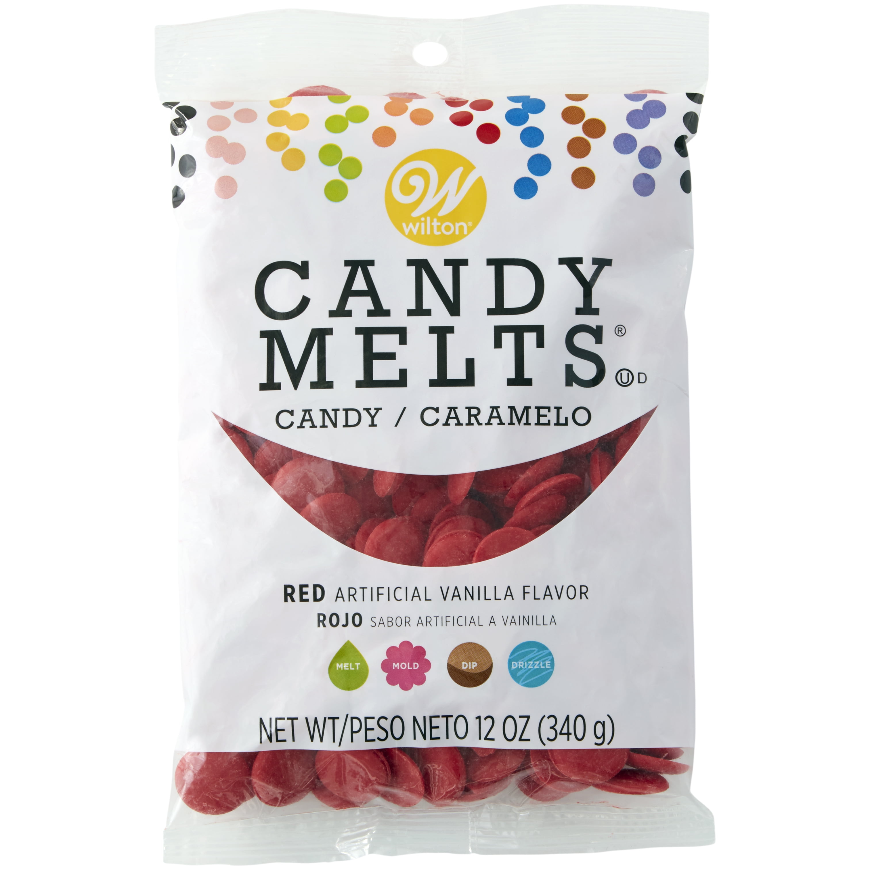 Wilton Red Candy Melts Candy 12 Oz Walmart Com Walmart Com