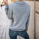 thumbnail image 3 of Gibobby Sudadera oversize mujer Sudadera de otoño para mujer suéter de Halloween(Gris,CH), 3 of 4