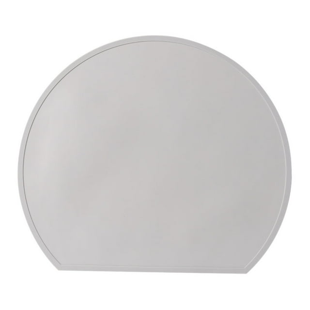 Ensemble de Table en Silicone Semi-Circulaire Tapis d'Isolation Thermique en Silicone Tapis de Table Vent Maison Napperon Occidental Tapis pour Nourriture de Bébé