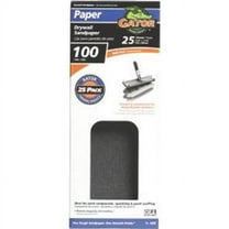 Ali Industries 3311 Sandpaper Drywall 100 Grit - 4.7 x 11 in. Pack Of 25