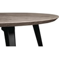thumbnail image 6 of LeisureMod Ravenna Mid Century Modern 47″ Round MDF Dining Table – Compact Modern Table with Iron Legs for Kitchen, Dining Room, or Small Apartment Spaces, 6 of 6