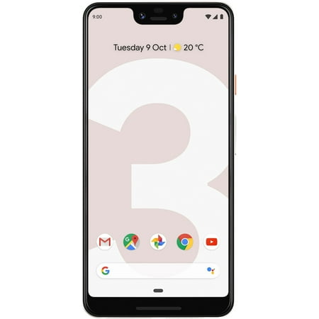 Google - Pixel 3 XL with 128GB Memory Cell Phone (Unlocked) - Not (Best Google Android Phone)