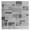 Grey Black, variant on Rug Branch Sakarya Collection Geometric Modern Abstract Indoor Area Rug