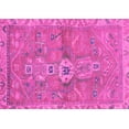 thumbnail image 1 of Ahgly Company Indoor Rectangle Abstract Pink Modern Area Rugs, 7' x 9', 1 of 4