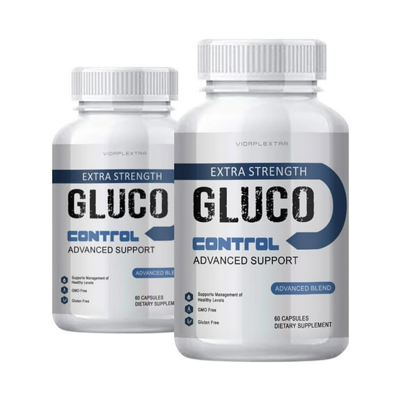 (2 Pack) Gluco Control - Gluco Control Advanced Capsules