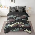 thumbnail image 2 of Homewish Rustic Camo 7-Piece Twin Bedding Sets,Country Farmhouse Lodge Bedding Comforter Set,Green Brown Black Sheet Sets For Boys Kids,Ultra Soft Home Decor Reversible, 2 of 8