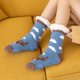thumbnail image 2 of Gibobby Calcetines Hombre y Mujer navideños Calcetines de suelo Calcetines forrados Calcetines suaves de invierno para el Zapatillas Calcetines peludos unisex súper cálidos (Azul, Unitalla), 2 of 5
