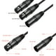 thumbnail image 2 of 5 uds 0 3 M XLR Y-Splitter Cable a doble micrófono combinador Y, 2 of 4