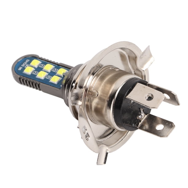 Faro de motocicleta, 12 LED H4, bombilla de faro LED, faro delantero, rendimiento confiable