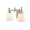 thumbnail image 5 of 4422-SN Millennium Lighting 2 Light Bath Vanity-8 Inch Tall and 13 Inch Wide-Satin Nickel Finish, 5 of 5