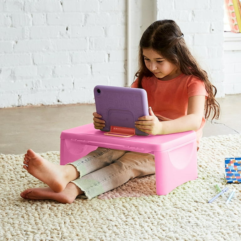 HearthSong Portable Folding Lap Desk With Storage Activity Tray