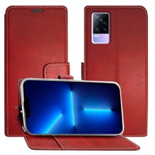 Funda Cartera Molan Cano Issue Diary Para Vivo V21 Rojo Molan Cano Funda tipo de Cartera