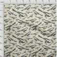 thumbnail image 4 of oneOone Velvet Dark Dusty Blue Fabric Bird Craft Projects Decor Fabric Printed By The Yard 58 Inch Wide, 4 of 4