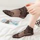 thumbnail image 2 of Calcetines marineros de mujer precioso tobillo princesa en algodón con volantes de encaje, 2 of 5