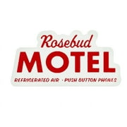 Schitt's Creek Sticker - Rosebud Hotel Logo - 4" by 2"