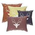 thumbnail image 2 of Zippered Pillow Stag, 2 of 6