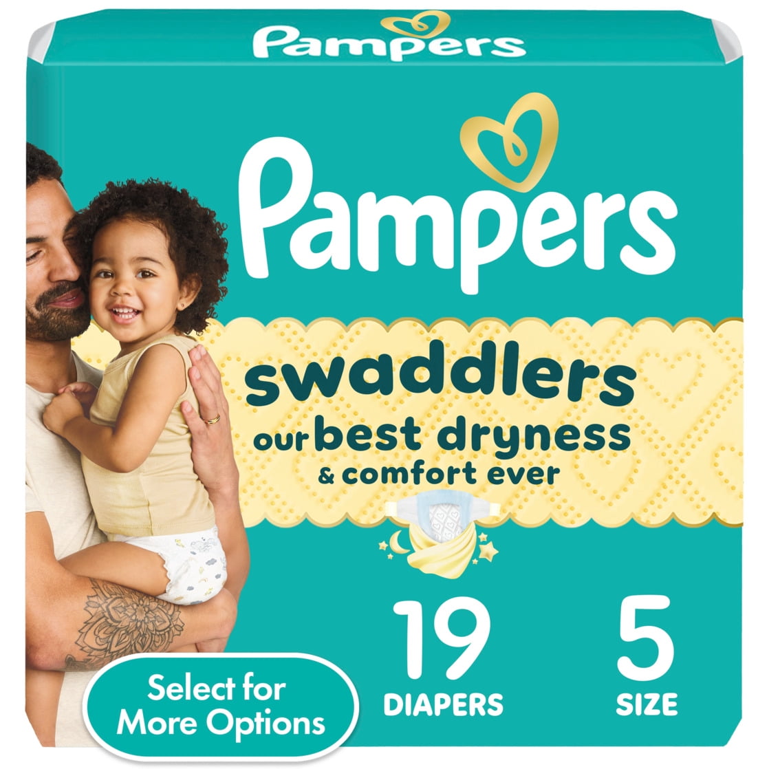 Swaddlers Baby Diapers Size 5, 19 Count (Select for More Options)