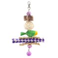 thumbnail image 2 of CSCHome Parrot Toys Bird Toys Parrot Chewing Toys Bird Supplies Calcium Teething Swing Play Cage Accessories, 2 of 4