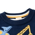 thumbnail image 5 of SILVERCELL Boys Long Sleeve Crewneck Sweaters Cartoon Knitted Hoodie Sweatshirts Tops 2-9T, 5 of 8