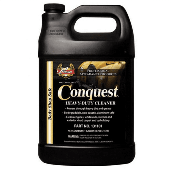 Presta Conquest 131101 All Purpose Cleaner, 1 gal Can, Brown