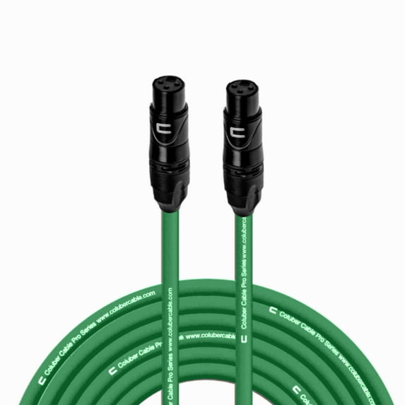 Coluber Cable Balanced XLR Cable Female to XLR Female Pro Microphone Cable