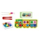 thumbnail image 2 of Rompecabezas de cuentas de oruga,Juego de cuentas de tablero de clavijas de madera Rainbow Clip,Juego de mesa para clasificar juguetes,rompecabezas de cuentas,Juego de Contar Estilo F, 2 of 8