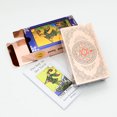 thumbnail image 1 of tarot en Feuille d'Or Jeu de table Jouets PVC Imperméable et Résistant à l'Usure Spécial Nouveau, 1 of 5