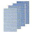 thumbnail image 1 of 5376Pcs 12 Hojas de Pegatinas de Rhinestone 3/4/5/6 mm Gemas Autoadhesivas para Decoración DIY, Azul Oscuro, 1 of 5