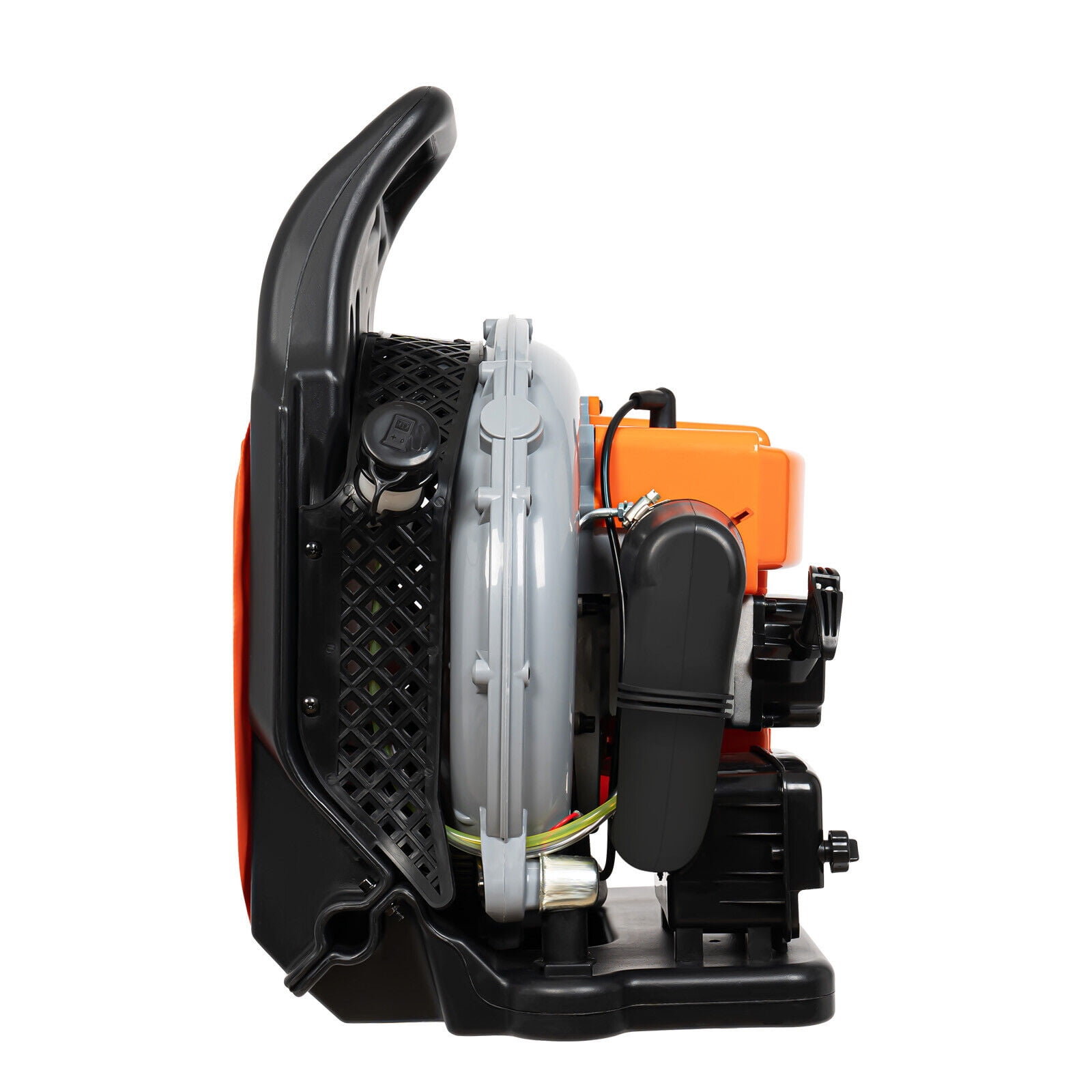 63CC 2-Stroke Leaf Blower,  6800r/min, Commercial Backpack Gas Powered Leaf Blower for Garden 2.7Kw