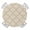 Brown Beige, variant on Blue Floral Round Tablecloth for 36-44 Inch Tables, Fitted Table Cover with Elastic Edge, Ethnic Boho Botanical Geometric Art Waterproof Outdoor Table Cloth Protector for Patio Garden Dinner Picnic