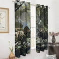 thumbnail image 2 of Jurassic Dinosaur Modern Window for Living Room Curtains for Child Bedroom Kitchen Decor Blinds Drapes, 2 of 7