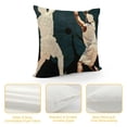 thumbnail image 4 of PHYHOO Throw Pillow Covers Black Background with Various Play Basketball Action Decorative Pillow Covers Linen&nbsp;Basketball Player Silhouette Athlete Theme Home Decor Pillowcase (YDS) White, 4 of 5