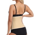 thumbnail image 3 of High Support Compression Waist Trainer with Zipper and Hook Closure for Workout Yoga and Body Shaping, 3 of 4