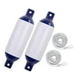 thumbnail image 2 of DYNWAVECA 2x Boat Fenders Boat Bumpers for Docking Portable Simple Installation Protective Boat Accessory for Yachts Pontoon Boat G0 White Rope, 2 of 10