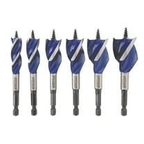 speedbor 1877239 irwin tools max wood drilling bits, 4-inch, 6-piece