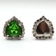 thumbnail image 2 of Hebilla de cristal de amor Garra de cristal Borde de diamante Cosido a mano Diamante Accesorios de ropa DIY, 2 of 4