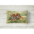 thumbnail image 2 of Carolines Treasures BDBA0116PW1216 Deer by Daphne Baxter Fabric Decorative Pillow 12H x16W multicolor, 2 of 3