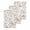 Brown, variant on Khaki Farmhouse Kitchen Dish Towels for Drying Dishes Set of 3, Floral Floral Plant Leaf Vintage Spring Waffle Weave Microfiber Hand Tea Bathroom Towels Quick Dry & Absorbent Towel 15.7x23.6