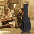 thumbnail image 4 of Bolsa de guitarra clásica Impermeable Estuche a prueba de polvo 38 pulgadas negro Yuyangstore estuche de bajo eléctrico, 4 of 8