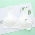 thumbnail image 2 of Utoimkio Girls Sports Bras Solid Color Crop Tops for Kids,Training Bra Cute Crop Tops for Girls Cami Bra 12-16 Years, 2 of 4