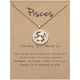 thumbnail image 1 of Collar para mujer, joyería para mujer, joyería para mujer, 1 collar con colgante de 12 signos, ideal para cumpleaños, vacaciones, para mujeres y niñas, con encaje., 1 of 3