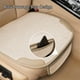 thumbnail image 5 of Beige Four Season Linen Butt Pad For Car Seat Cushions, Car seat cushion universal single piece seat cushion individual butt pad, 5 of 6