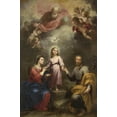thumbnail image 2 of Art.com The Heavenly and Earthly Trinities (The Pedroso Murill), C. 1680 Giclee Print by BartolomÃ© EstebÃ&nbsp;n Murillo, 16" x 24", 2 of 4